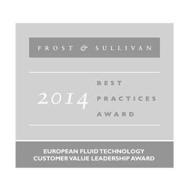 Frost & Sullivan 2014 best practices award