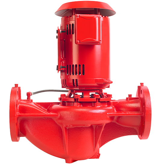 4380 vertical in-line pump Front