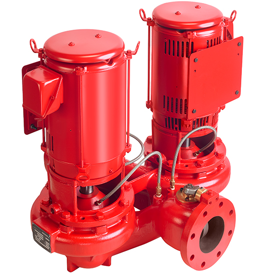 4382 vertical in-line dualArm pump