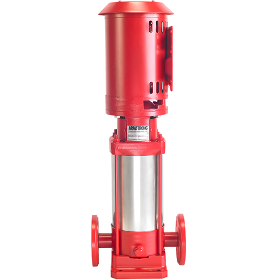 4700 vertical multistage pump Sideview