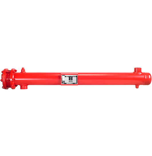 Shell and tube heat exchangers Sideview