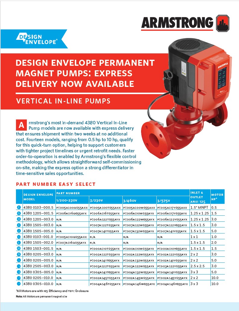 DEPM Pumps Express Delivery